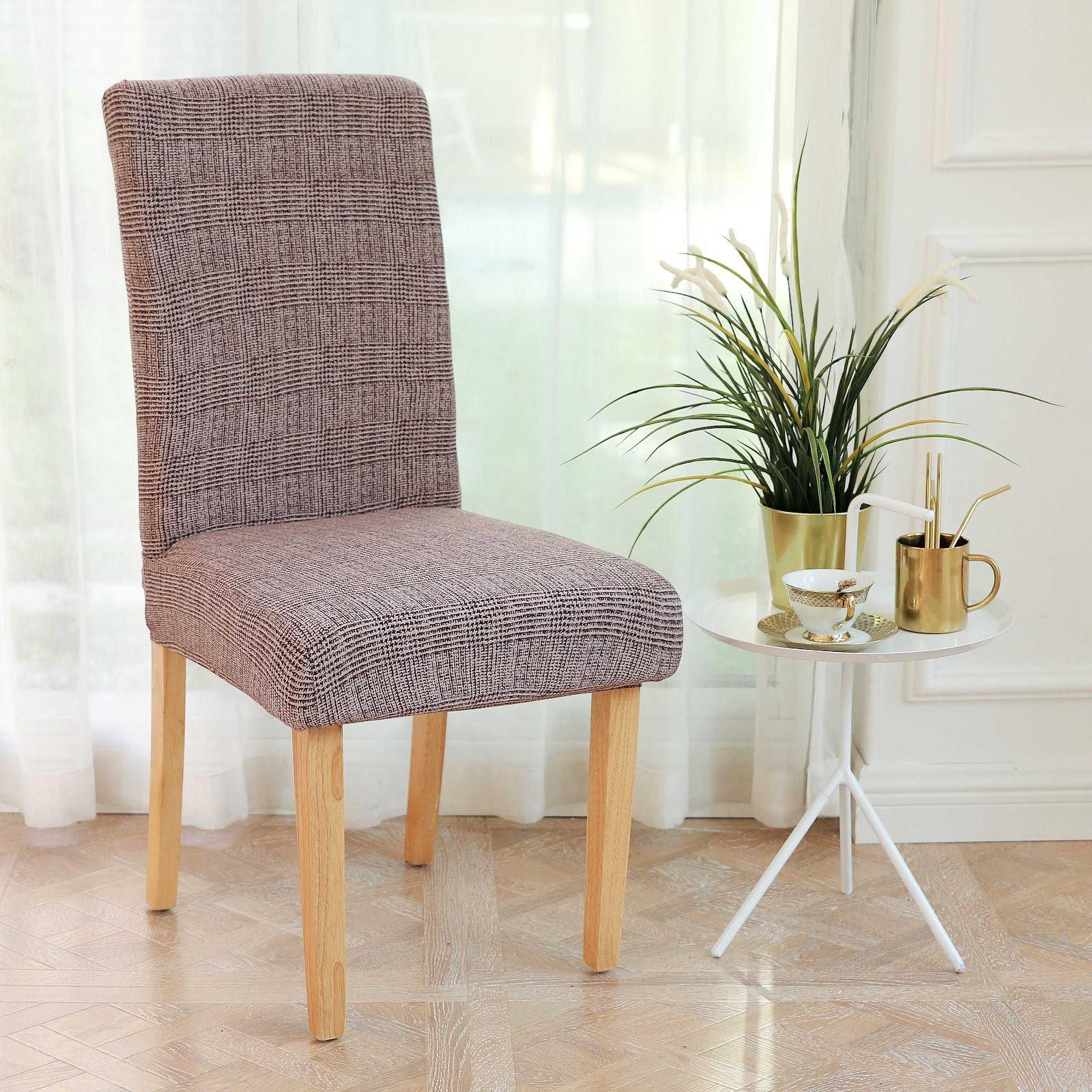 Wayfair slipcovers for online dining chairs