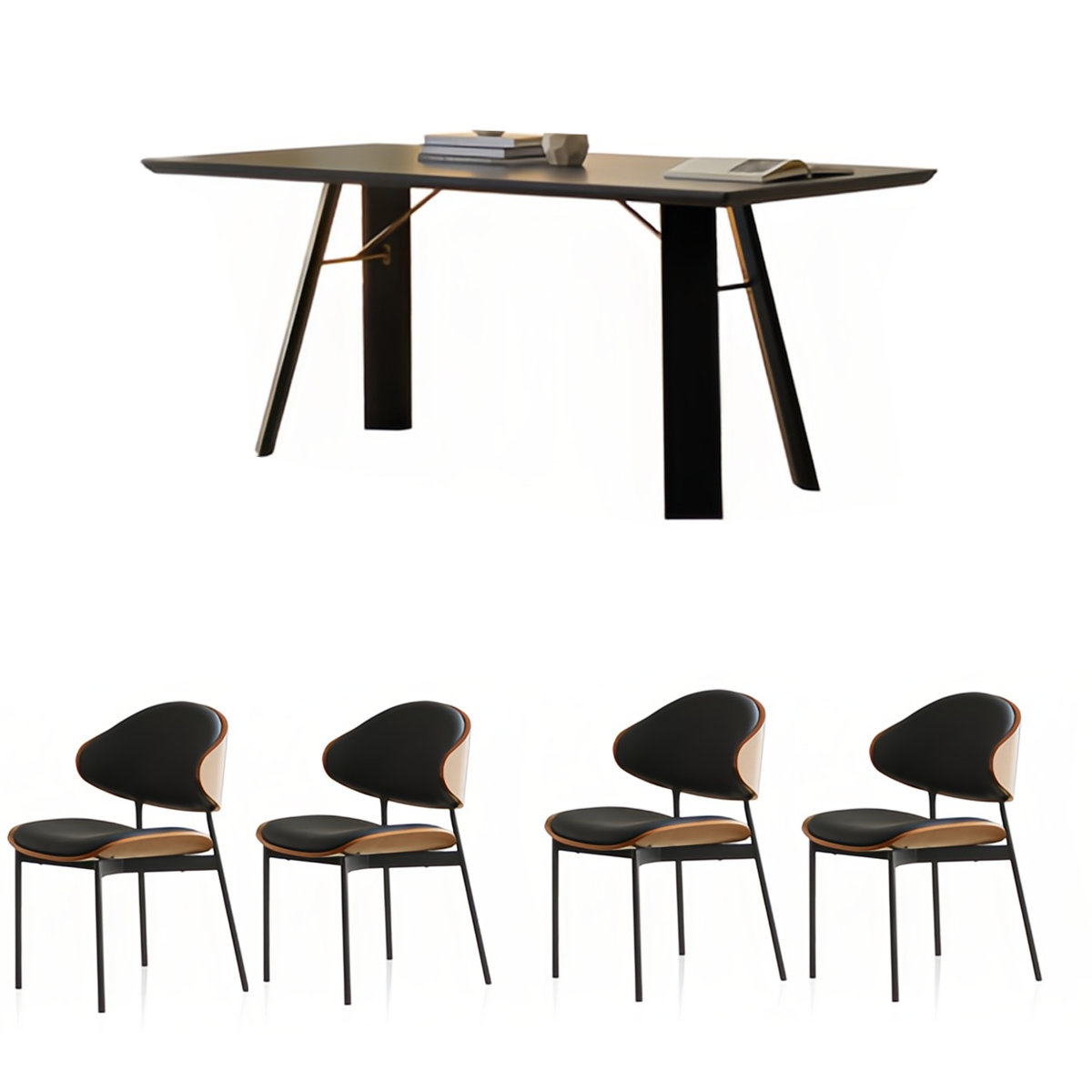 Corrigan Studio® Modern and upscale rectangular dining table | Wayfair