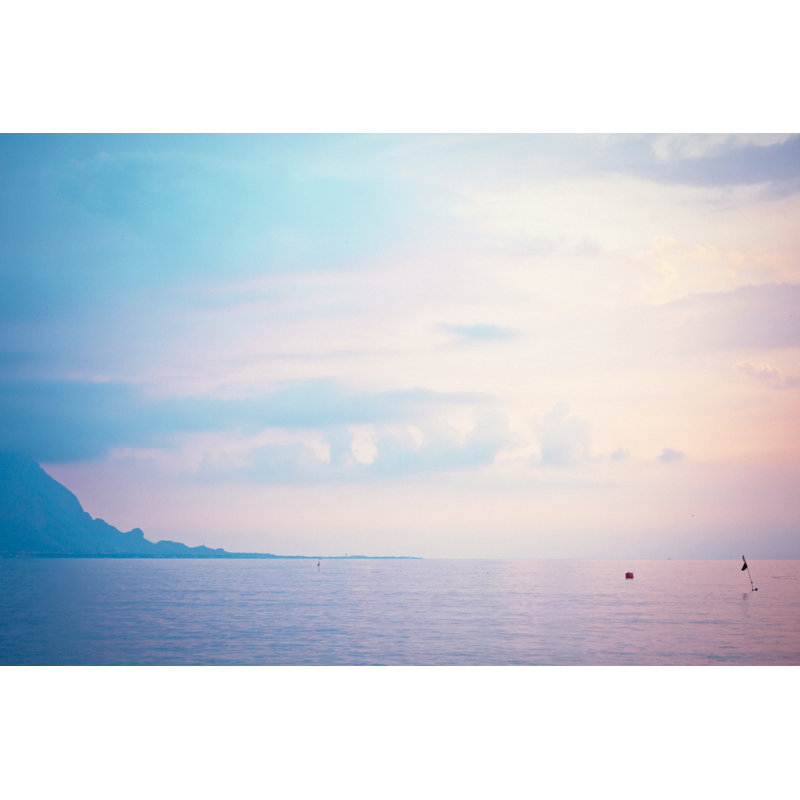 Mediterranean View - Wrapped Canvas Print, 61cm H x 91cm W x 3.8cm D