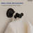 4-Piece Bathroom Hardware Set with Towel Bar, Towel Ring, Robe Hook and Toilet Paper Holder-121504925
