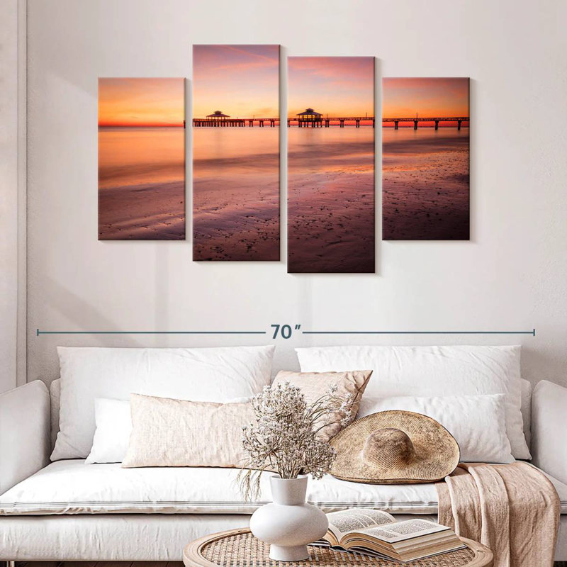 Nicci Panoramic Myers Beach Sunset