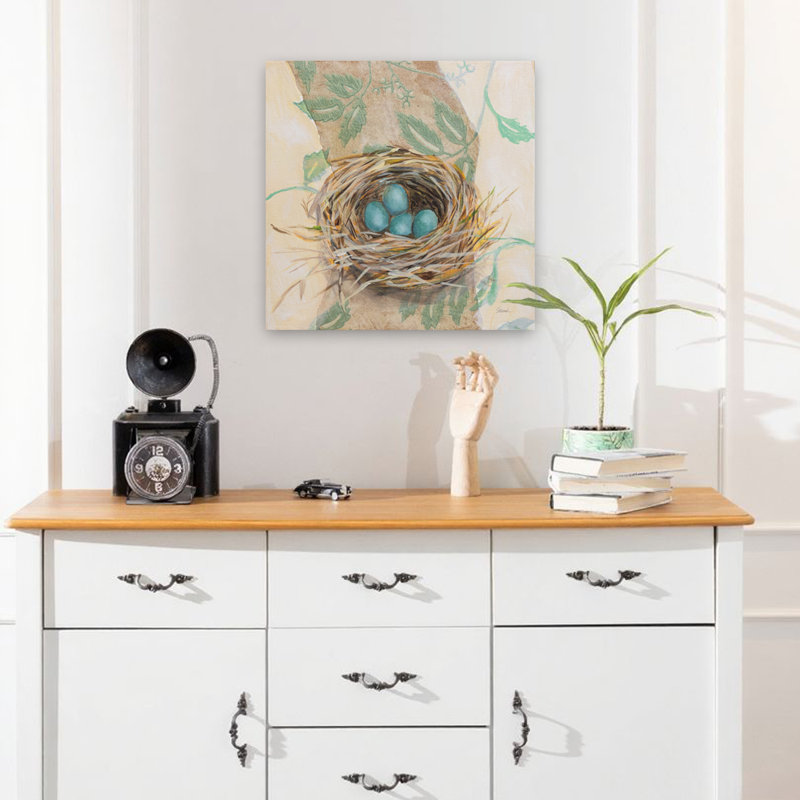 Robins Nest Contemporary Art, 18" H x 18" W
