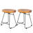 Underclift Pine Solid Wood Counter Stool-619090976