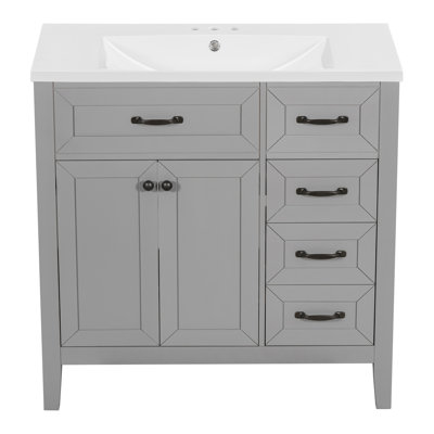 Stylish Bathroom Vanity With Ample Storage And Durable Construction