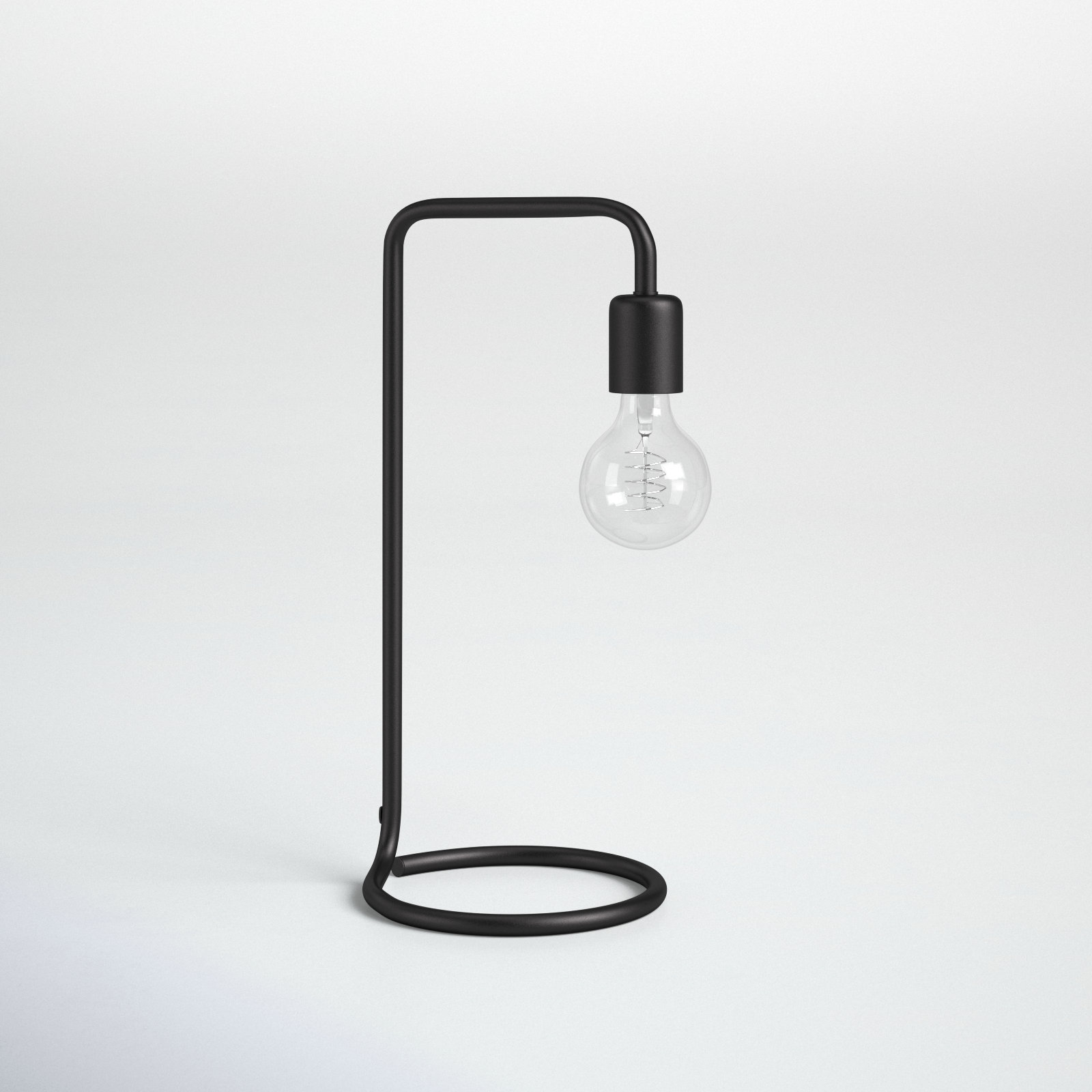 Fuse Metal Table Lamp, Matte Black