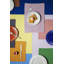 Rhombe Color Cotton Herringbone Rectangle Placemat-318320107