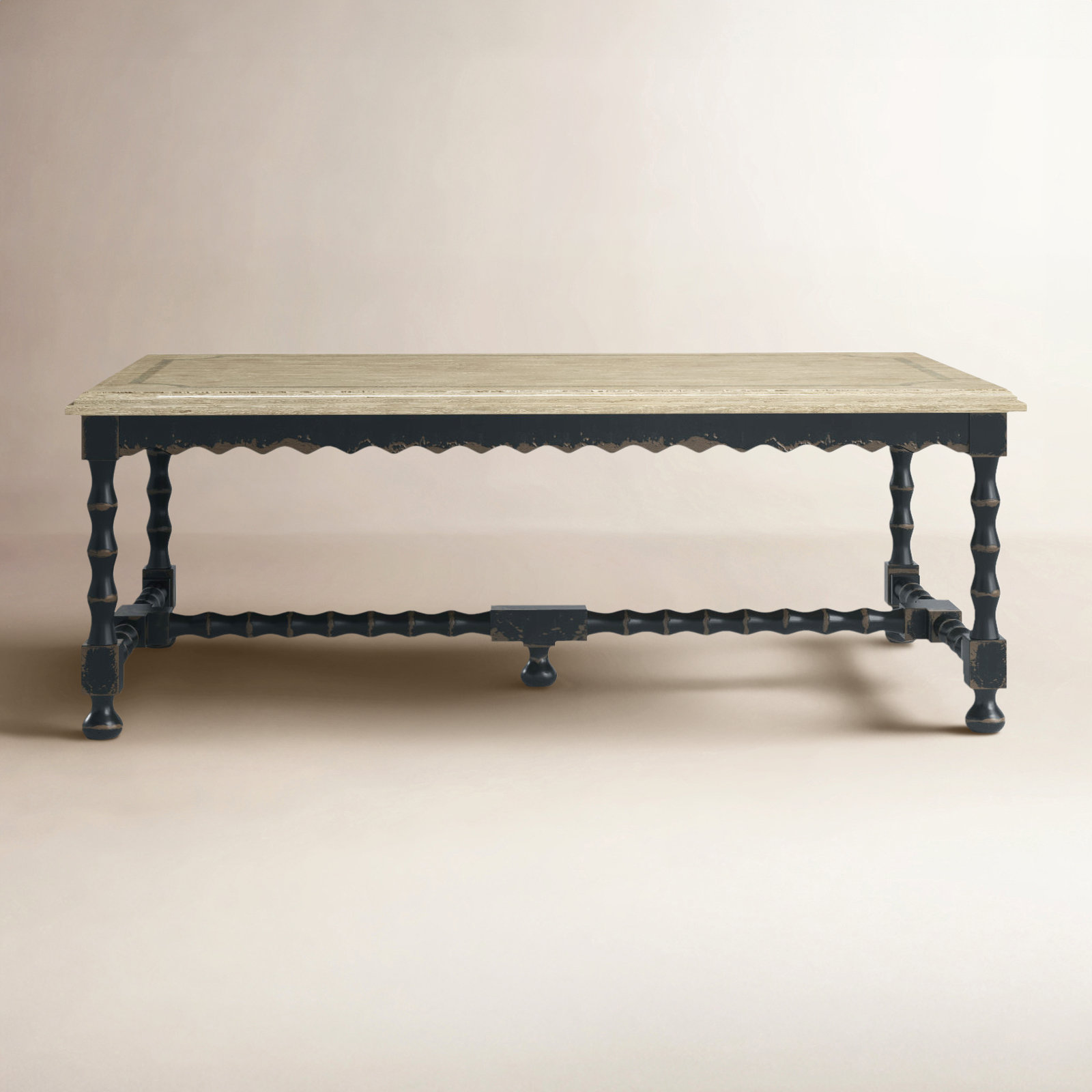 Chamberlain 54" Solid Wood Cocktail Table