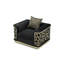 Chaise Talia G0993A-C - Design noir élégant
