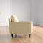 Fauteuil en cuir fleur Nalston-215476484