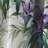 Green Purple Bamboo Serenade Tropical Pattern VI - Floral Blackout Curtain - 1 Panels-107546039