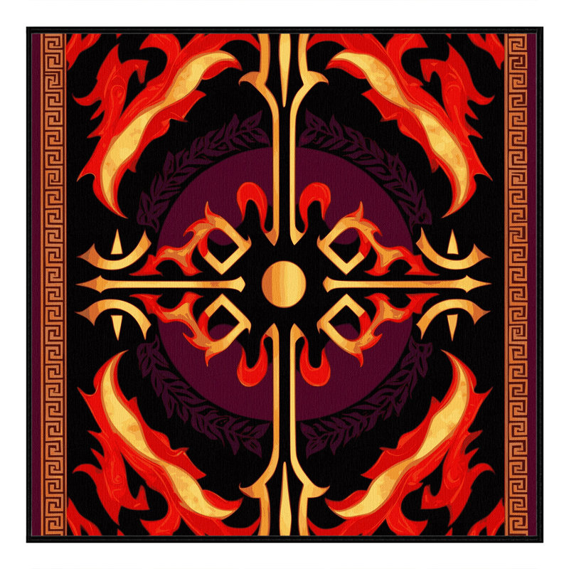 Tapis Vine Of Eternity, Carré 6 pi