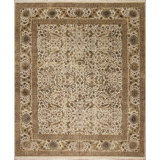 Extravagance Handmade Silk and Wool Floral and Oriental Area Rug