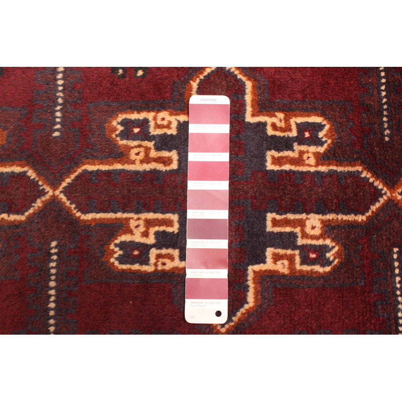 Rizbaft Red Rug 3'5" x 6'4"
