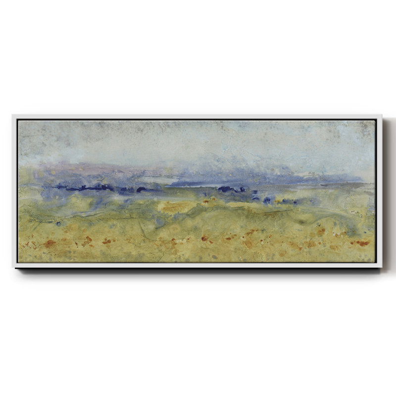 Open Terrain I- Framed Canvas