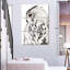 Chouette effraie blanche sur toile, 3 pièces-564981858