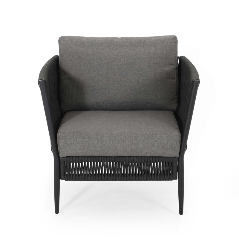 Élégant complément de salon, chaise d'appoint sophistiquée