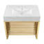 Meuble-lavabo 36 po Modway Gridiron-82353025