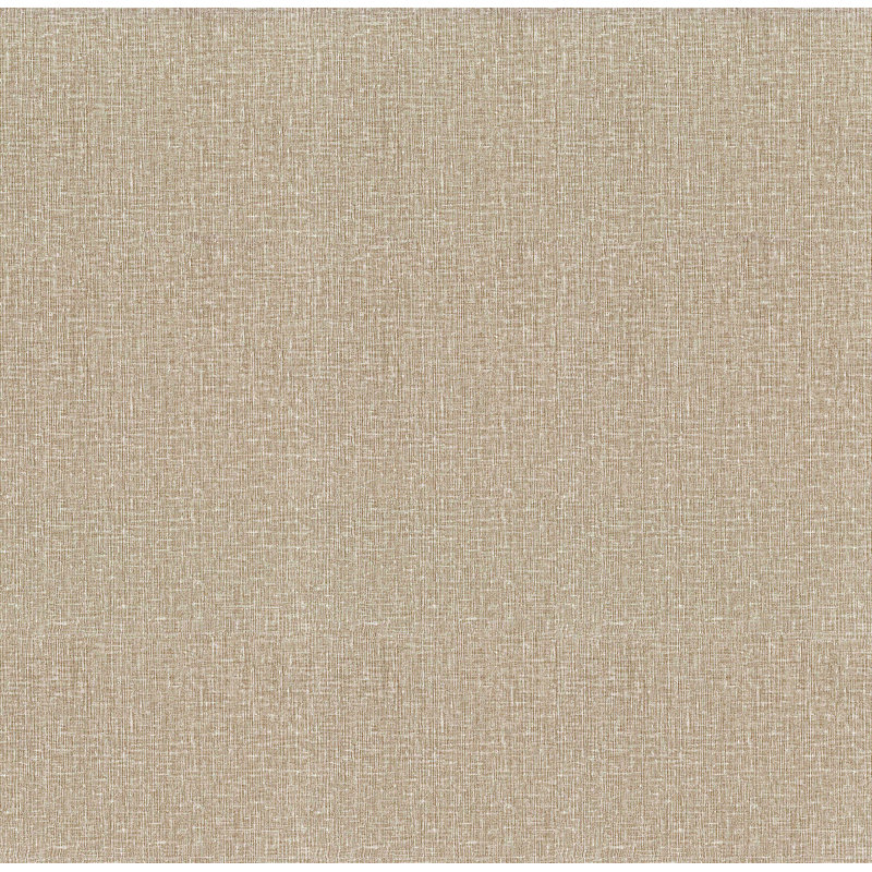 Papier peint texturé lin naturel, Brun