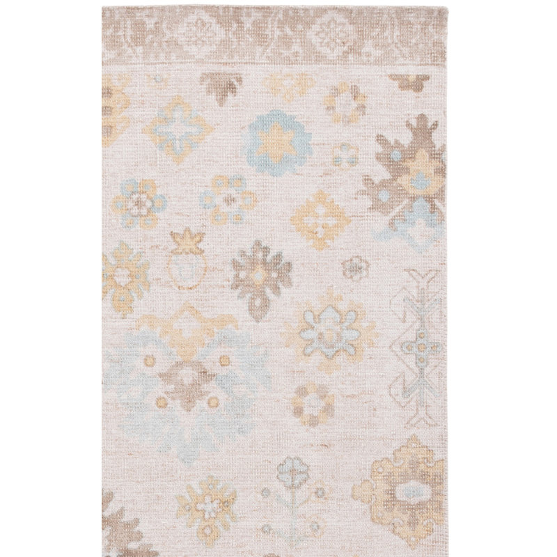 Soie noué à la main Heritage Knot; Laine Tapis d'intérieur en coton oriental, Rectangle 8 pi 0 po x 10 pi 0 po