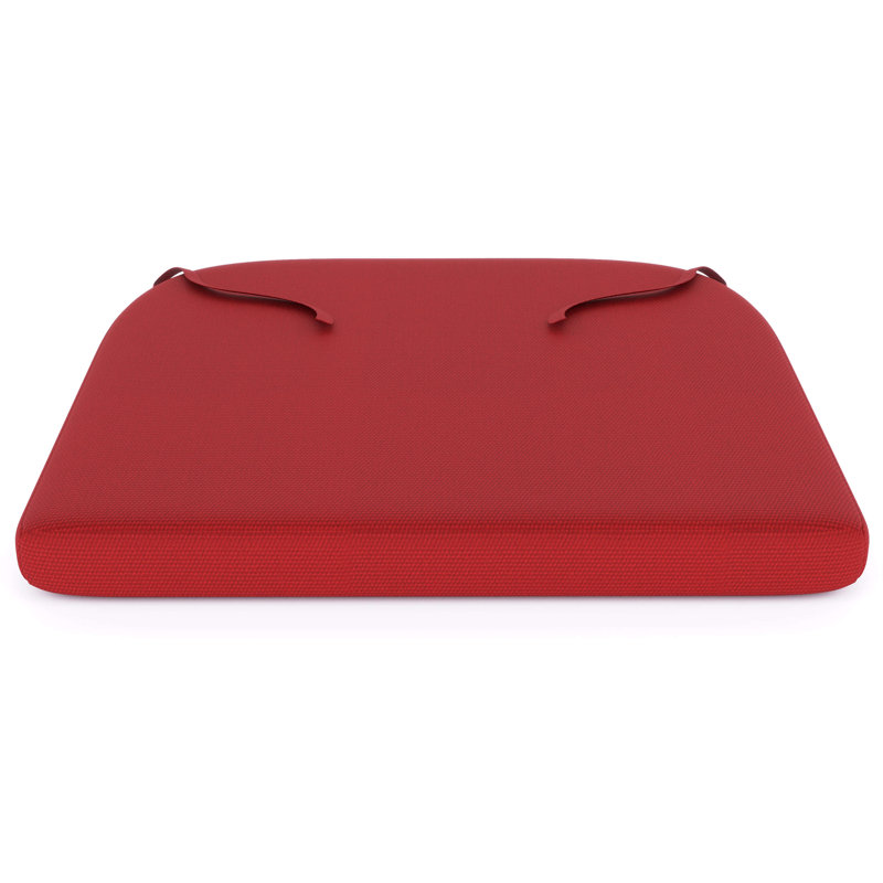 Dining ChairSeat Pad Replacement Cushion – 17.5L x 18.5W x 2D, Canvas Jockey Red Sunbrella® Canvas