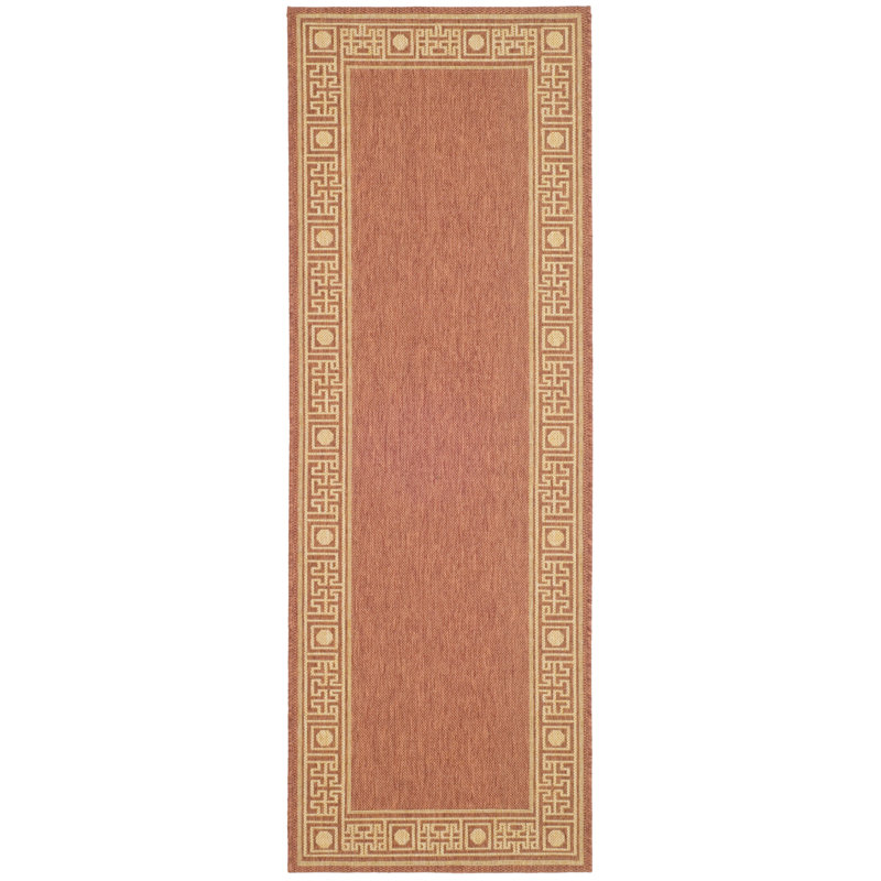 Herefordshire Performance Solid Color Indoor/Outdoor Area Rug, Runner 2'3" x 6'7"