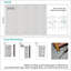 Annamary Black Polyethylene Plastic Yard/Privacy Fence-1083133730