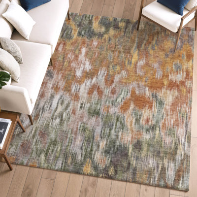 Premium Machine Washable Mayfield AMF2129 abstract Rug