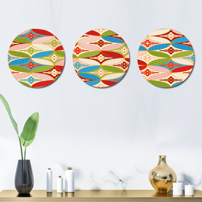 Ensemble de 3 décorations murales