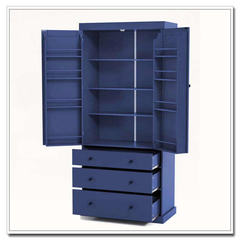 Grande armoire de rangement autoportante Farmhouse Kitchen