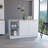 Kitchen Island, Four Open Shelves, Two Cabinets-65183360