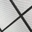 Single Panel Iron Fireplace Screen - Modern Stylish Diamond, 40.68"W X 9.16"D 31.44"H, Black Panel, Elegant Pattern 41.5" 8.9" 32.1",