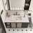 43 Inch Marble Vanity Top