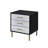 Accent Table, 3 Drawer Nightstand, End Table
