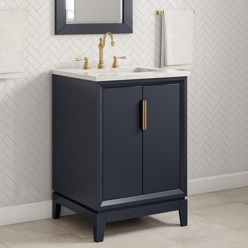 24" Single Bathroom Vanity Set, Monarch Blue
