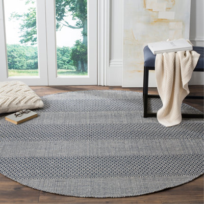 Annia Hand Woven Cotton Striped Rug