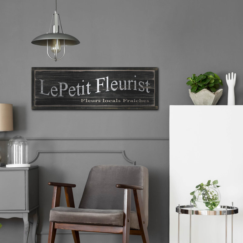 «LePetit Fleurist» par Cindy Jacobs, H 12 po x l 36 po