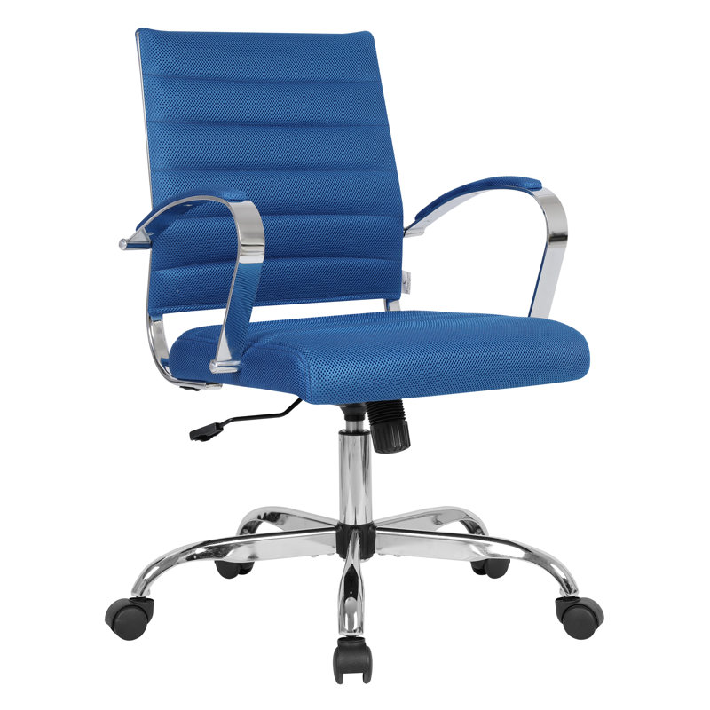 Fauteuil de bureau ergonomique Cheylyn, Marine