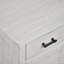Surfside - Commode 6 tiroirs / 2 portes - Finition blanc patiné