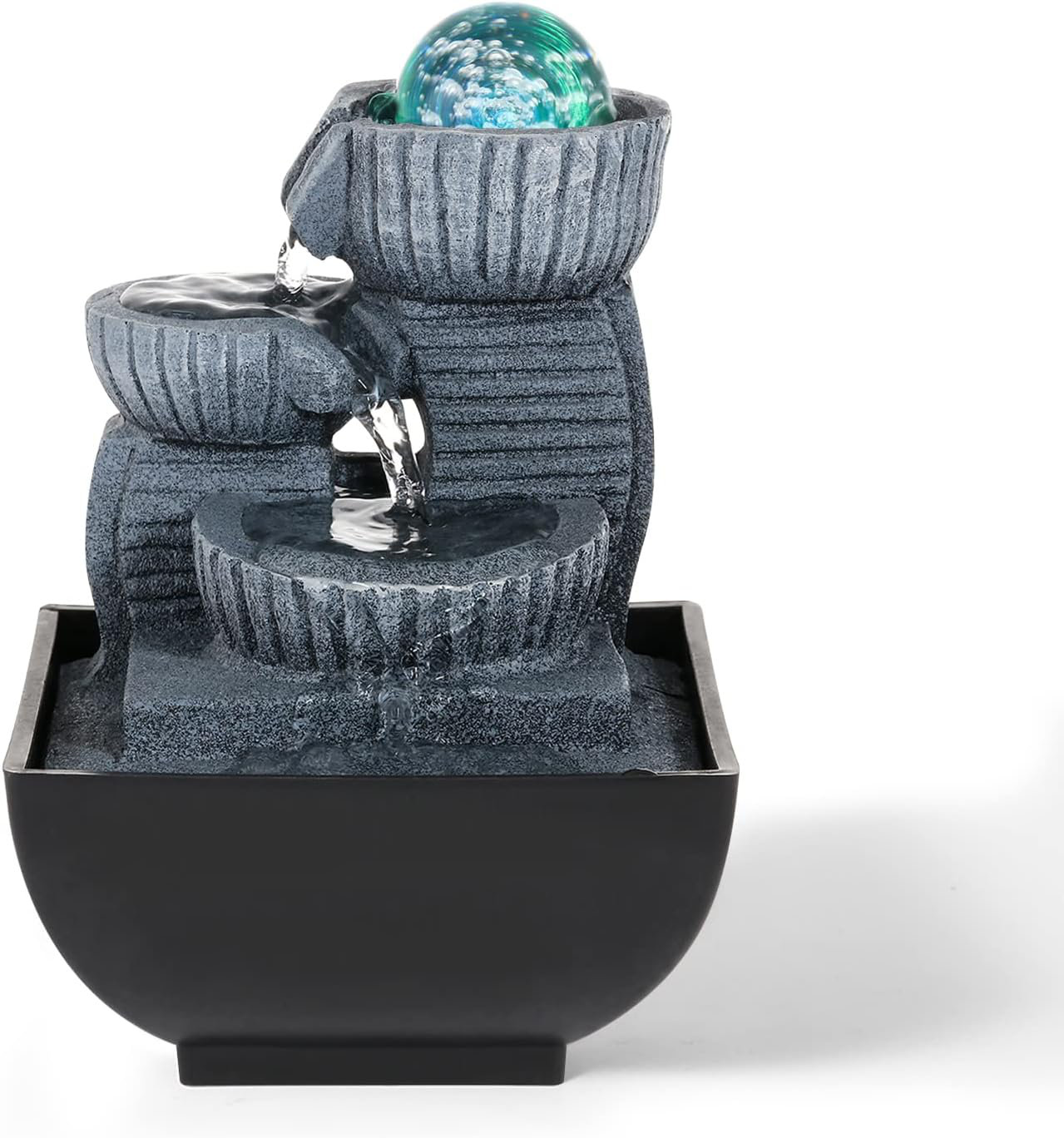 Ebern Designs Feng Shui Waterfall Fountain | Wayfair
