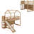 Twin Size Loft Bed With Storage-911812411