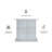 White High Gloss Finish Bar Table | Gift Idea