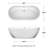 Soho 68'' x 30.5'' Freestanding Soaking Acrylic Bathtub-18320514