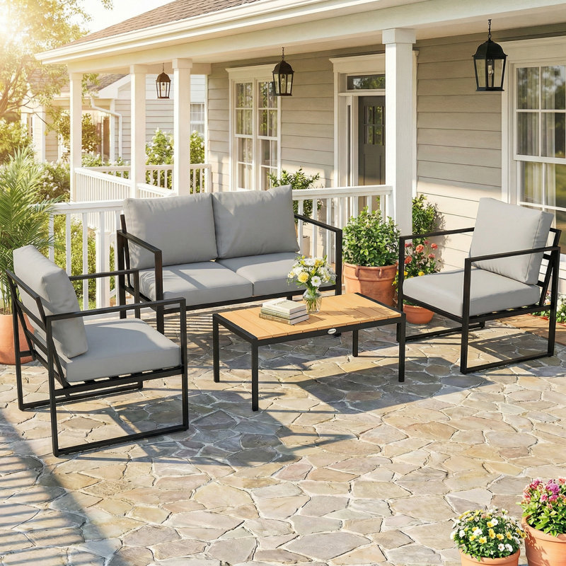  4-Seater Garden Furniture Set