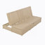 Chaise longue inclinable en rotin d'extérieur avec dossier et siège réglables, ensemble de conversation-1160044815
