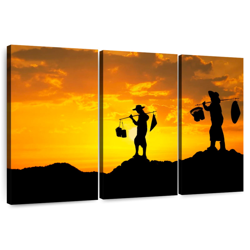 Alvord Saigon Sunset, 42" H x 65" W