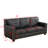 Benilda 80'' Faux Leather Sofa