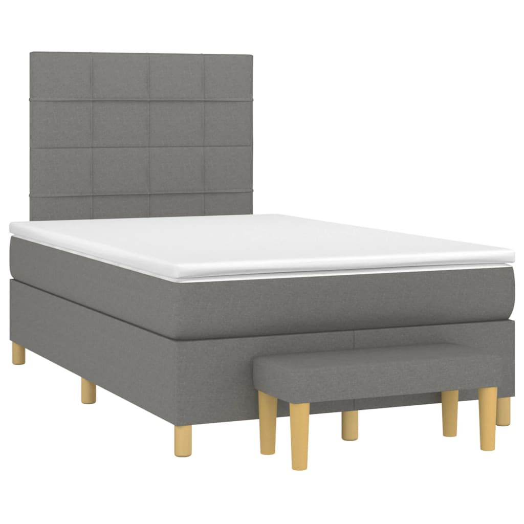 Boxspringbett 120 x 190 cm Nilka mit Topper