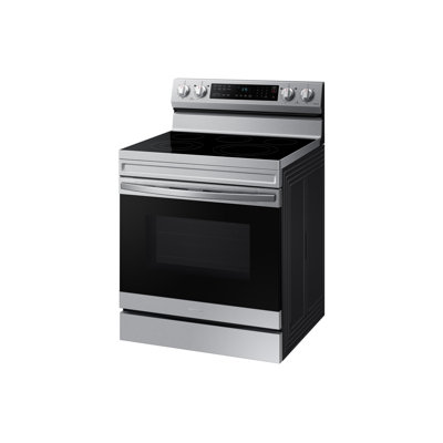 30" 6.3 cu. ft. Smart Freestanding Electric Range with Convection Oven and Air Fry