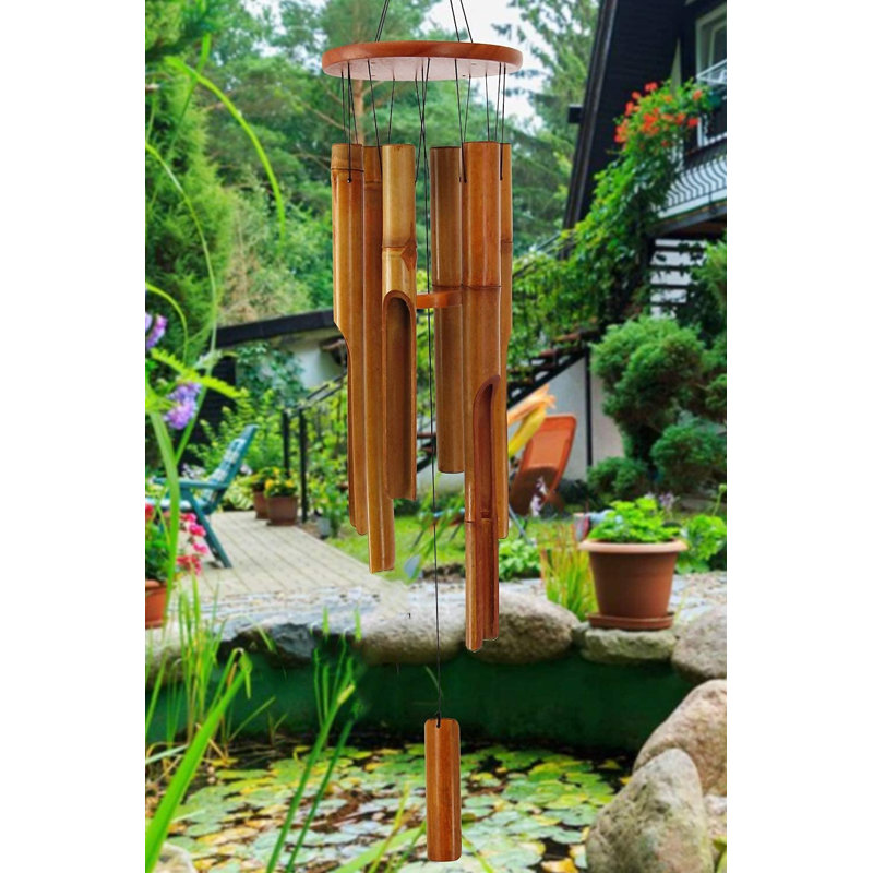 Carillon extérieur en bois
