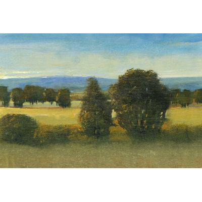 Verdant Meadow I - Wrapped Canvas Print